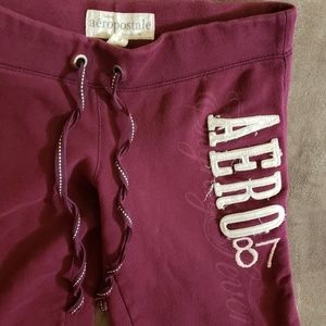 Aeropostale cropped sweats